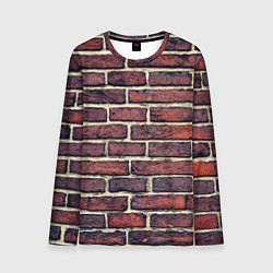 Лонгслив мужской Brick Wall, цвет: 3D-принт
