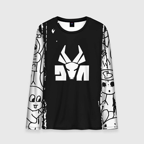 Мужской лонгслив Die antwoord / 3D-принт – фото 1