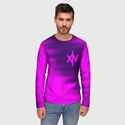 Лонгслив мужской FINAL FANTASY XIV - Абстракция, цвет: 3D-принт — фото 2