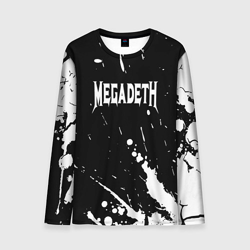 Мужской лонгслив Megadeth / 3D-принт – фото 1