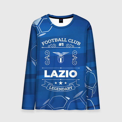 Мужской лонгслив Lazio FC 1 / 3D-принт – фото 1