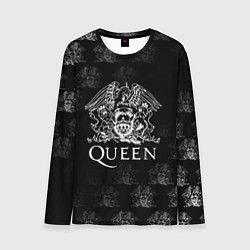 Мужской лонгслив Queen pattern