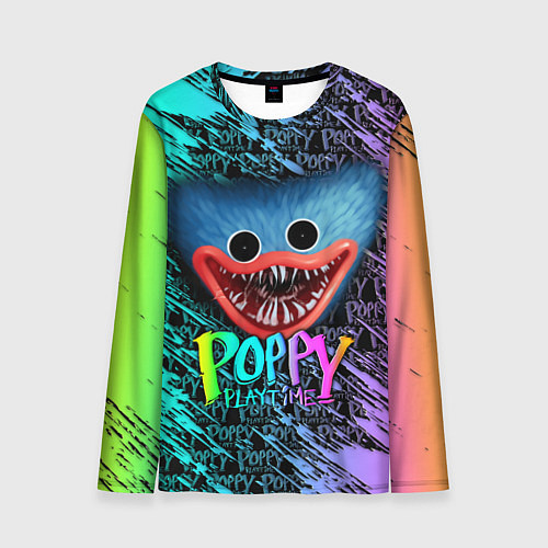 Мужской лонгслив POPPY PLAYTIME HAGGY WAGGY - ПОППИ ПЛЕЙТАЙМ ХАГГИ / 3D-принт – фото 1