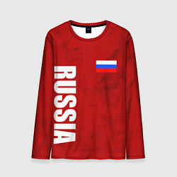 Мужской лонгслив RUSSIA - RED EDITION - SPORTWEAR