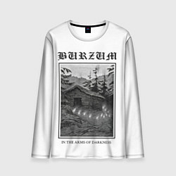 Лонгслив мужской In the arms of darkness - Burzum, цвет: 3D-принт