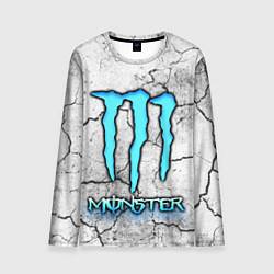 Мужской лонгслив MONSTER WHITE БЕЛЫЙ МОНСТР