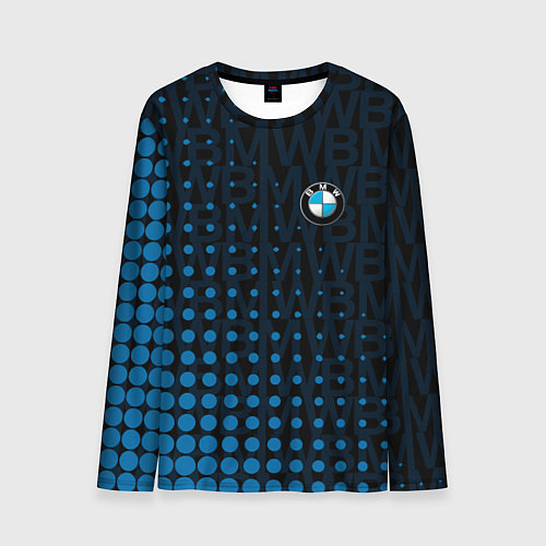 Мужской лонгслив Bmw Паттерн / 3D-принт – фото 1