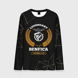 Мужской лонгслив Лого Benfica и надпись Legendary Football Club на