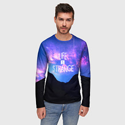 Лонгслив мужской Life Is Strange - абстракция, цвет: 3D-принт — фото 2