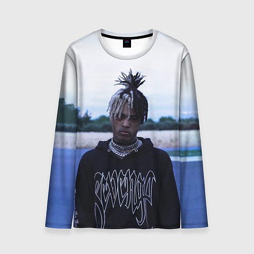 Мужской лонгслив XXXTentacion in a revenge hoodie / 3D-принт – фото 1