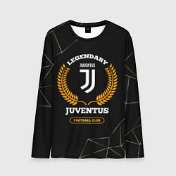 Мужской лонгслив Лого Juventus и надпись Legendary Football Club на