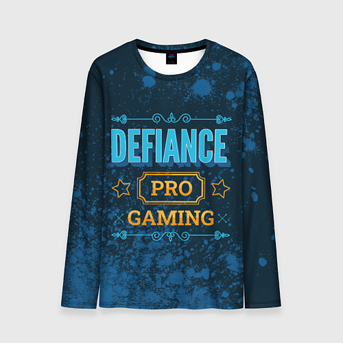 Мужской лонгслив Игра Defiance: PRO Gaming / 3D-принт – фото 1