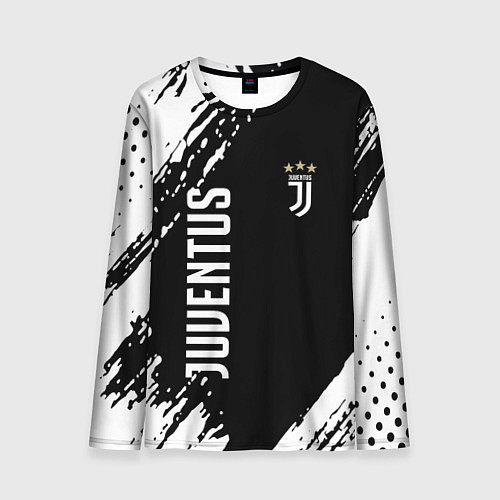 Мужской лонгслив Fc juventus фс ювентус / 3D-принт – фото 1