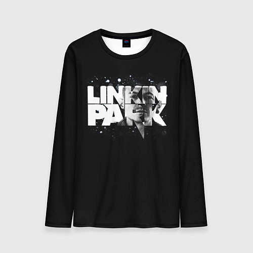 Мужской лонгслив Linkin Park логотип с фото / 3D-принт – фото 1