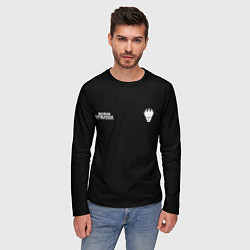Лонгслив мужской C логотипом Boris Brejcha, цвет: 3D-принт — фото 2