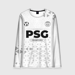 Лонгслив мужской PSG Champions Униформа, цвет: 3D-принт