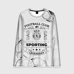 Мужской лонгслив Sporting Football Club Number 1 Legendary