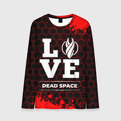 Лонгслив мужской Dead Space Love Классика, цвет: 3D-принт