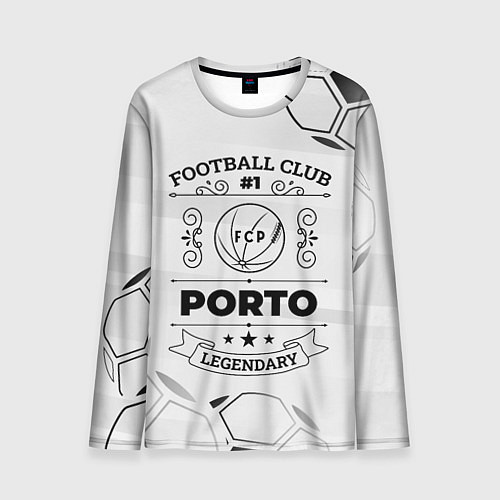 Мужской лонгслив Porto Football Club Number 1 Legendary / 3D-принт – фото 1