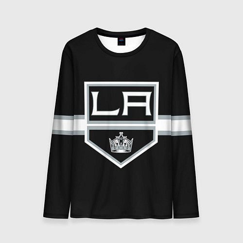 Мужской лонгслив Лос-Анджелес Кингз Форма / 3D-принт – фото 1