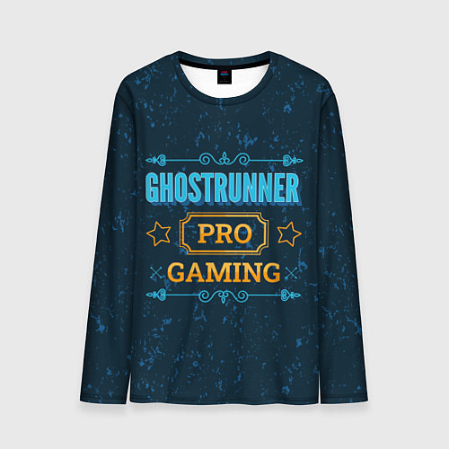 Мужской лонгслив Игра Ghostrunner: PRO Gaming / 3D-принт – фото 1