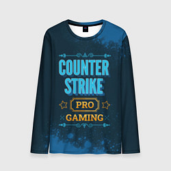 Мужской лонгслив Игра Counter Strike: PRO Gaming