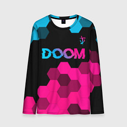 Мужской лонгслив Doom Neon Gradient