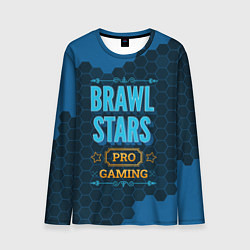 Лонгслив мужской Игра Brawl Stars: PRO Gaming, цвет: 3D-принт