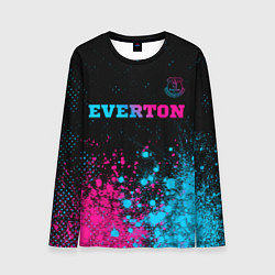 Мужской лонгслив Everton - neon gradient