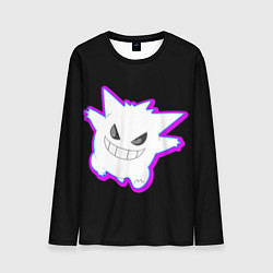 Лонгслив мужской Pokemon gengar, цвет: 3D-принт