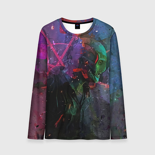 Мужской лонгслив Corey Taylor-Slipknot / 3D-принт – фото 1