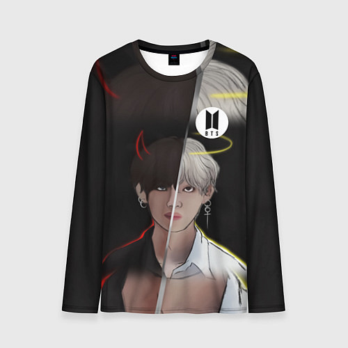 Мужской лонгслив BTS Kim Taehyung / 3D-принт – фото 1