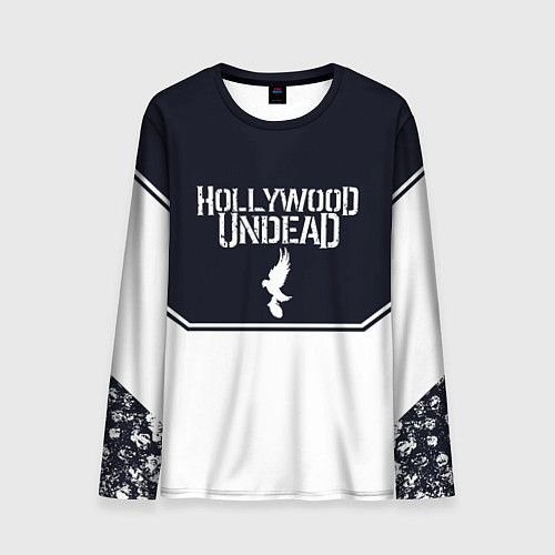 Мужской лонгслив Hollywood Undead краска / 3D-принт – фото 1