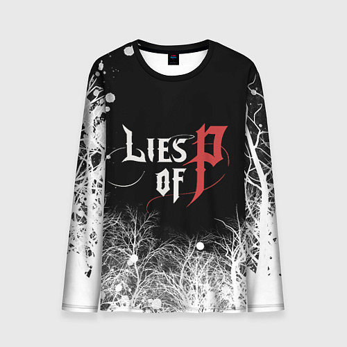 Мужской лонгслив Лайс оф Пи - Lies of P / 3D-принт – фото 1