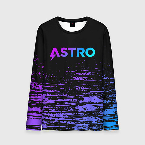 Мужской лонгслив Astro -градиент / 3D-принт – фото 1