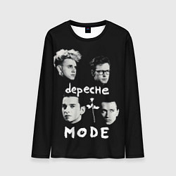 Лонгслив мужской Depeche Mode portrait, цвет: 3D-принт