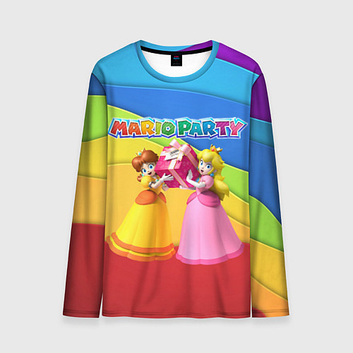 Мужской лонгслив Mario Party - Nintendo / 3D-принт – фото 1