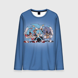 Лонгслив мужской Sonic EXE, цвет: 3D-принт