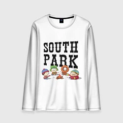 Лонгслив мужской South park кострёр, цвет: 3D-принт