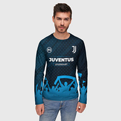 Лонгслив мужской Juventus legendary форма фанатов, цвет: 3D-принт — фото 2