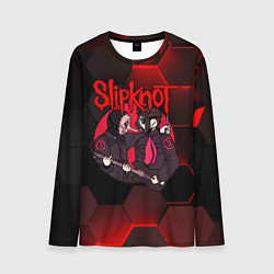 Лонгслив мужской Slipknot art black, цвет: 3D-принт