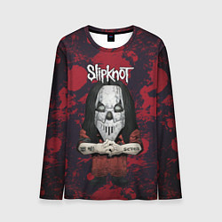 Мужской лонгслив Slipknot dark red