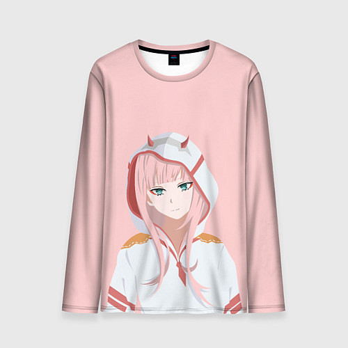 Мужской лонгслив Zero Two 002 / 3D-принт – фото 1