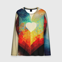 Лонгслив мужской Your heart, цвет: 3D-принт
