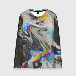 Лонгслив мужской Abstract digital, цвет: 3D-принт