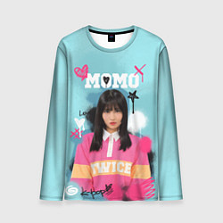 Лонгслив мужской K - pop Momo, цвет: 3D-принт