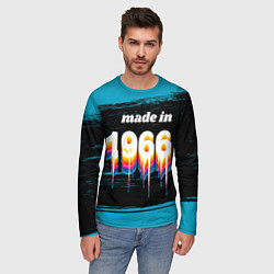 Лонгслив мужской Made in 1966: liquid art, цвет: 3D-принт — фото 2