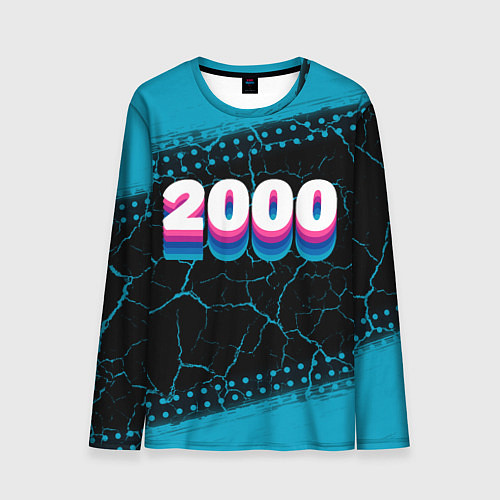 Мужской лонгслив Made in 2000: vintage art / 3D-принт – фото 1