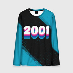 Мужской лонгслив Made in 2001: vintage art