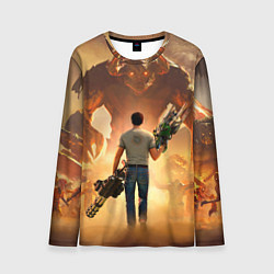 Лонгслив мужской Serious Sam, цвет: 3D-принт